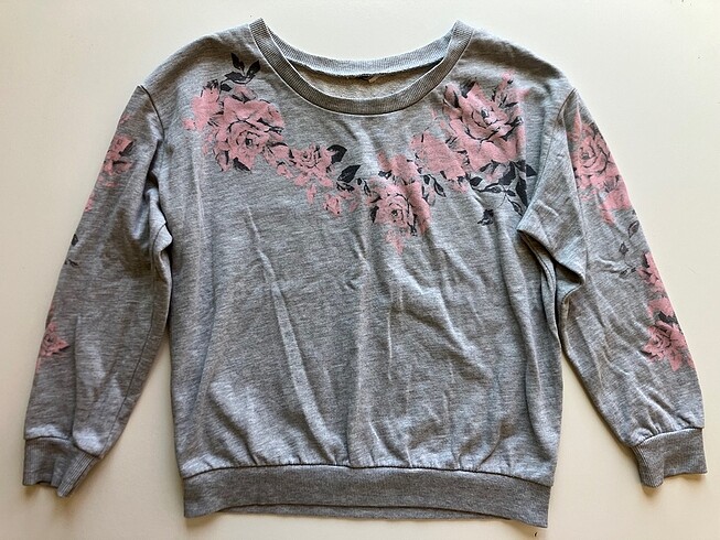 H&M Sweatshirt - Floral desenli