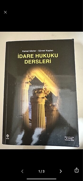 İdare Hukuku Dersleri
