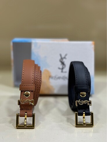 Yves Saint Laurent YVES SAINT LAURENT DERİ KEMER