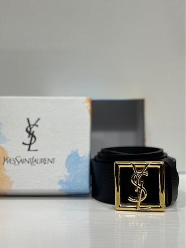 YVES SAUNT LAURENT DERİ KEMER