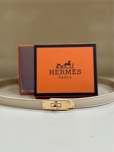 Hermes HERMES KELLY DERİ KEMER