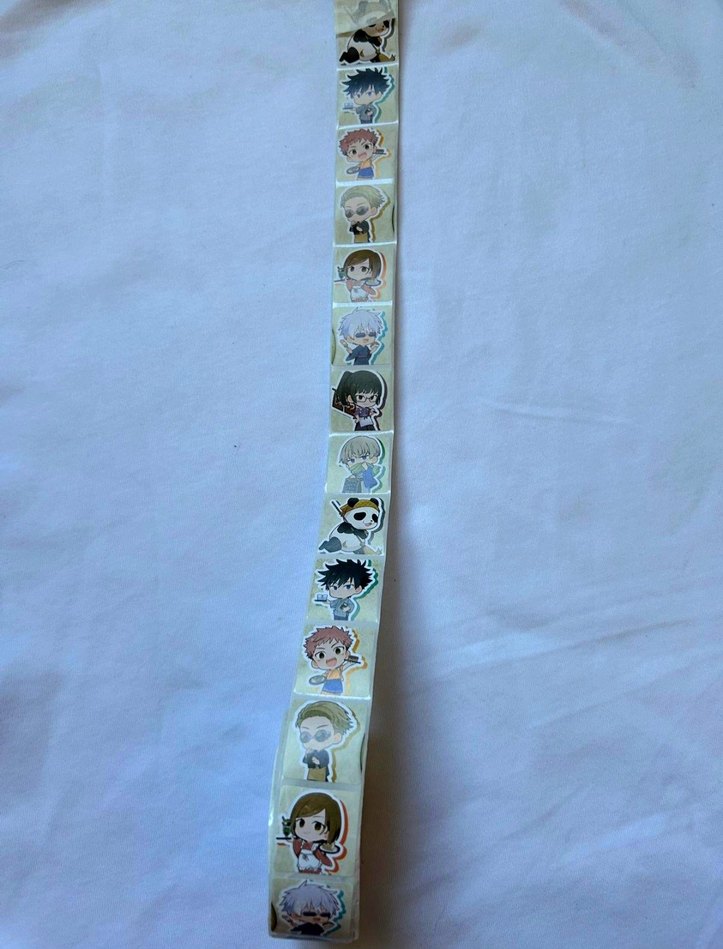 Jujutsu Kaisen sticker rulo JJK - Görsel 3