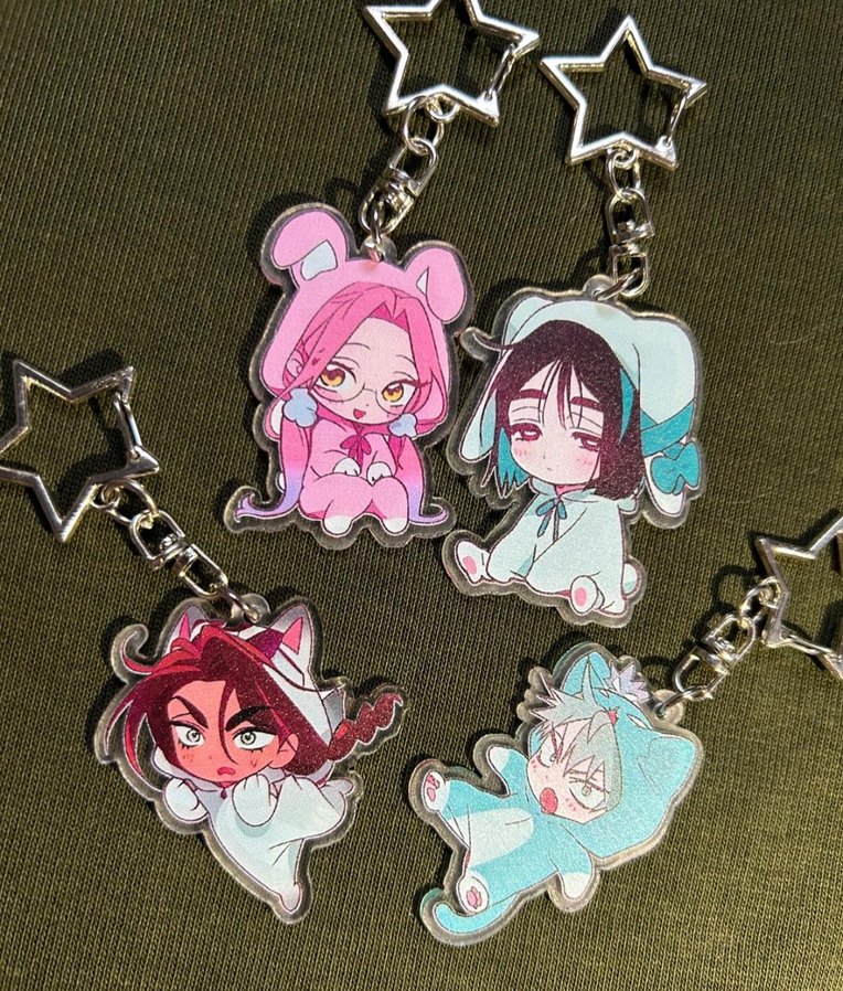 Alien stage chibi anahtarlıklar - Görsel 2