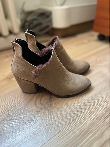 37 Beden camel Renk Kısa ayakkabı