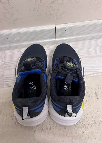 29 Beden Erkek Çocuk Mavi Yılan Desenli Spor Ayakkabı