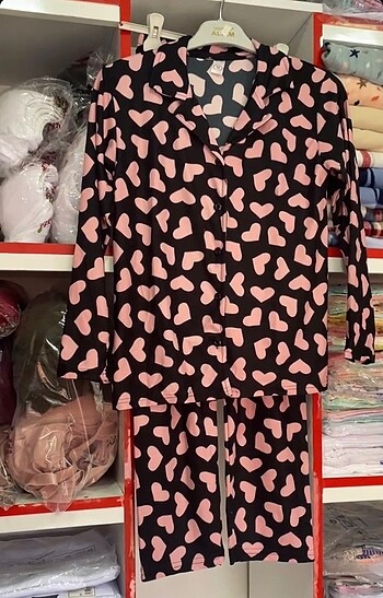 Süet pijama takımı