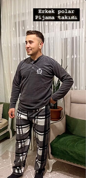 Polar erkek pijama takımı