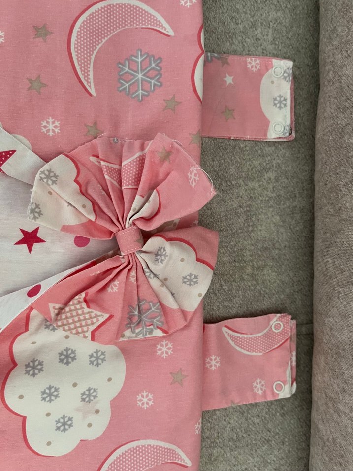 Pembe Desenli Çocuk Uyku Örtüsü - Görsel 3