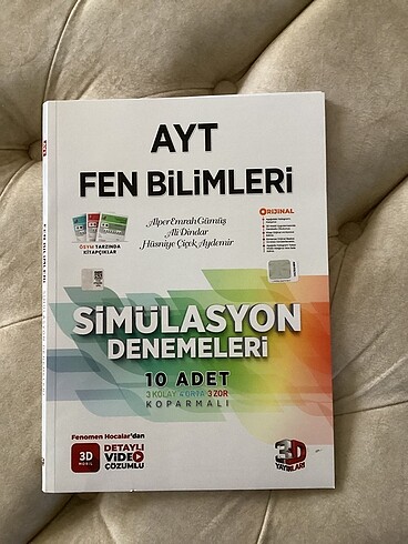 3D ayt fen bilimleri denemesi