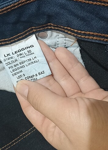l Beden lacivert Renk Pantolon