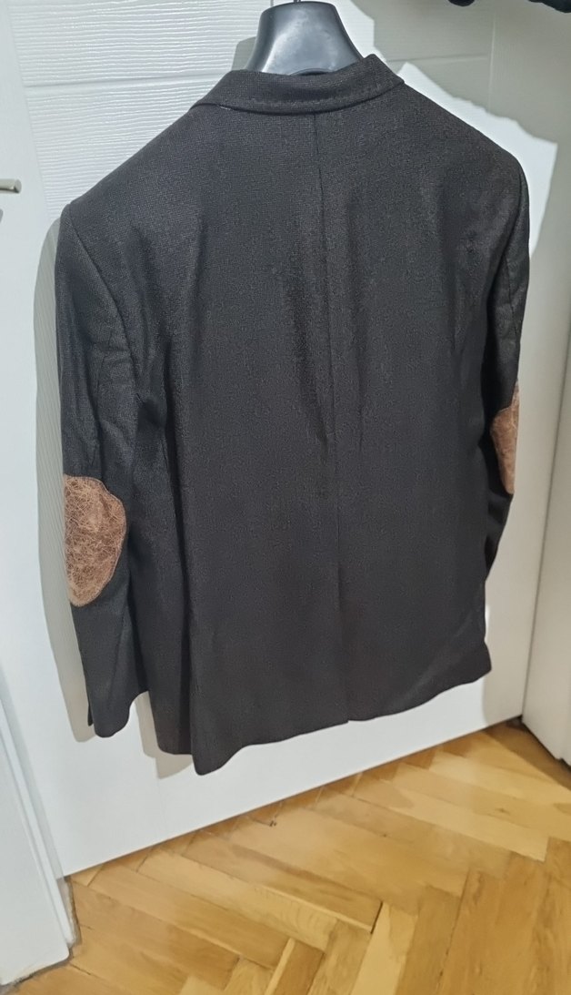 Düğmeli acı kahve Erkek Takım Elbise - Görsel 2