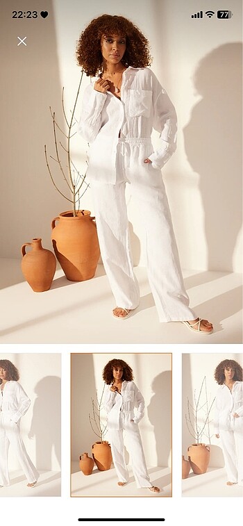 Trendyol & Milla Keten pantolon