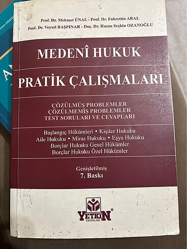 Medeni Hukuk Pratik Calismalari / Mehnet Ünal