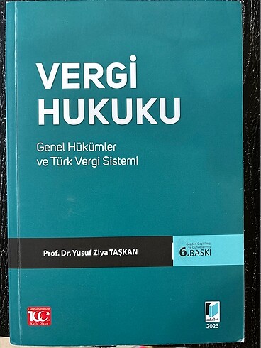 Vergi Hukuku / Yusuf Ziya Taşkan