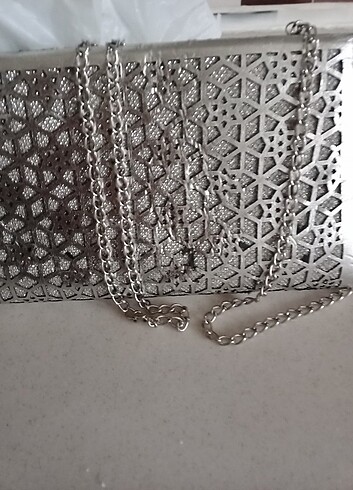 Gece çantası sadece bir kez kullanılmış  - Görsel 2