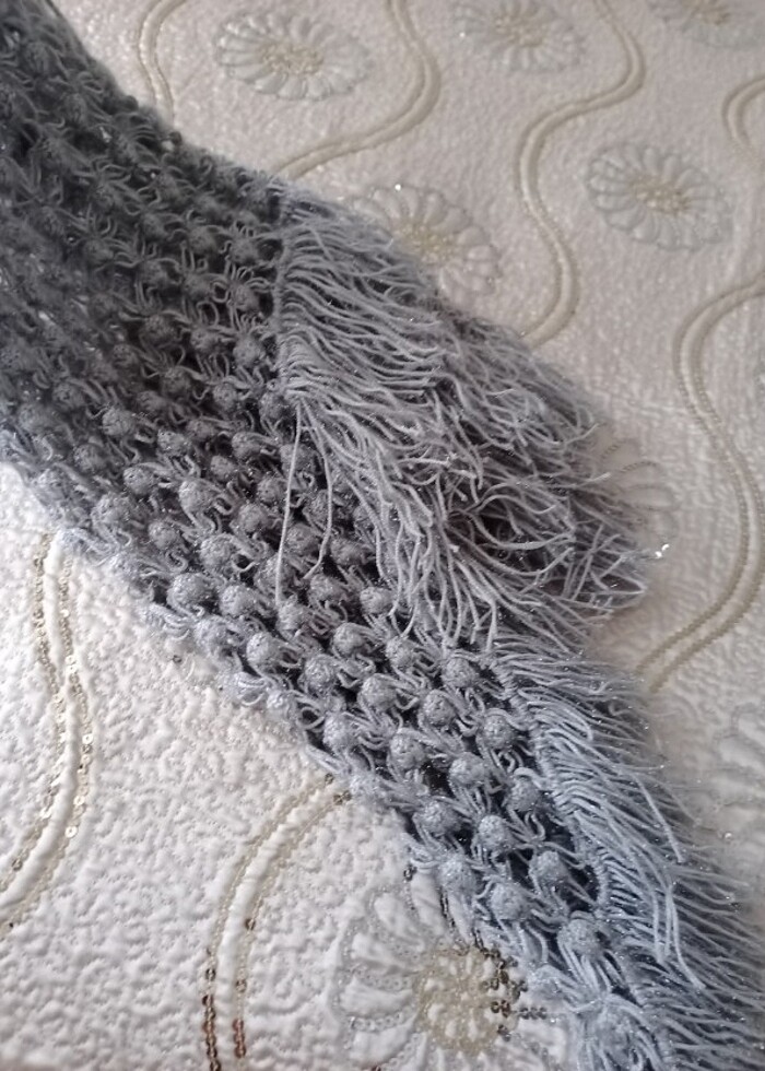 Sıfır omuz üstü şal  - Görsel 2