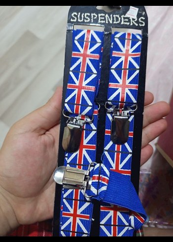 Renkli Rock Punk pantolon askısı