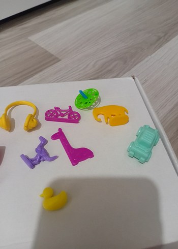 Pastel Renkli Mini Oyuncak Seti - Görsel 3