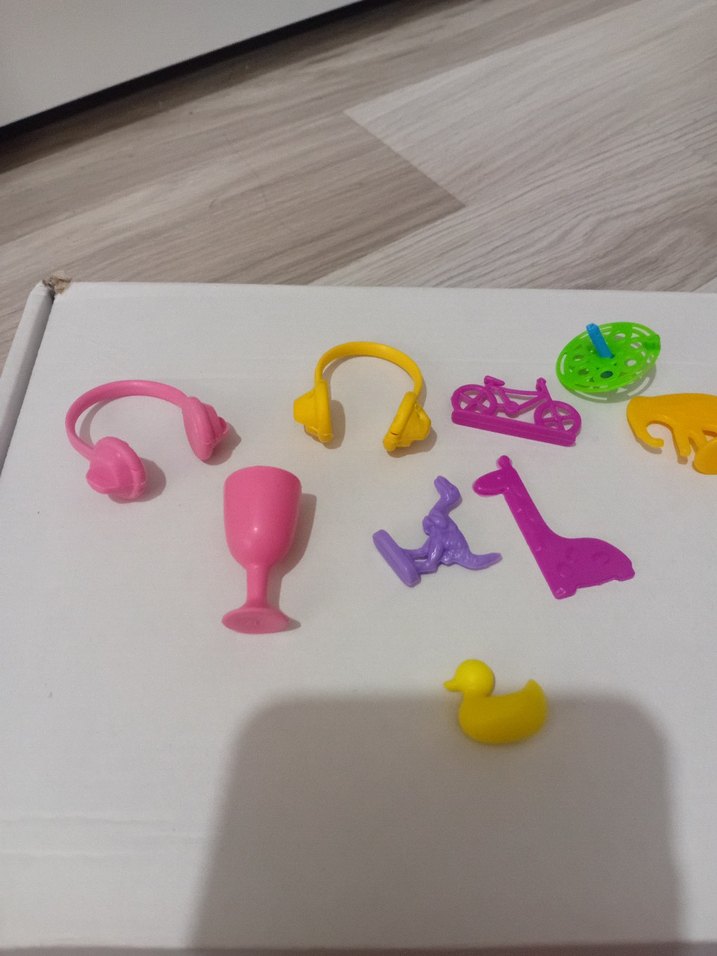 Pastel Renkli Mini Oyuncak Seti - Görsel 2