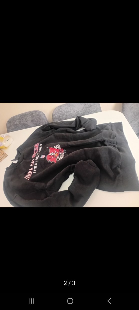 Erkek Çocuk Siyah Baskılı Sweatshirt - Görsel 2