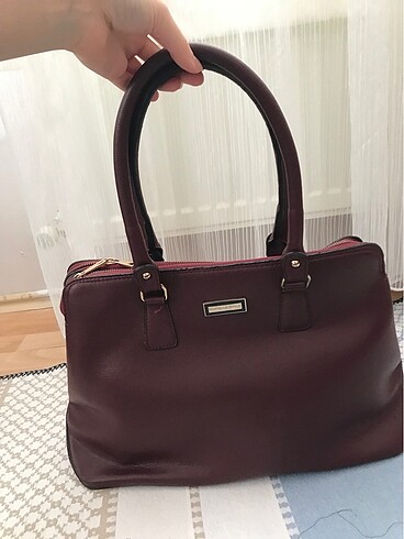 Bordo çanta