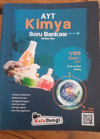 Kafa dengi yayınları Ayt kimya soru bankası 