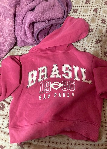 Diğer Crop hirka pembe 
