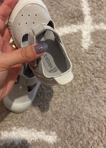 Gri Beyaz İlk Adım Erkek Ayakkabısı - Görsel 5