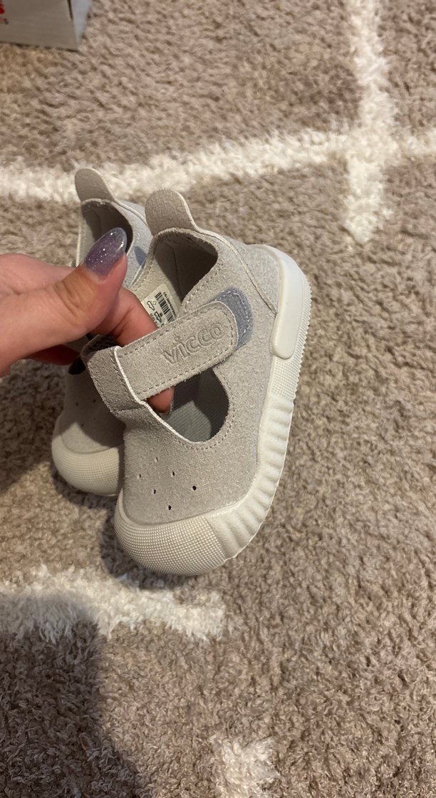 Gri Beyaz İlk Adım Erkek Ayakkabısı - Görsel 3