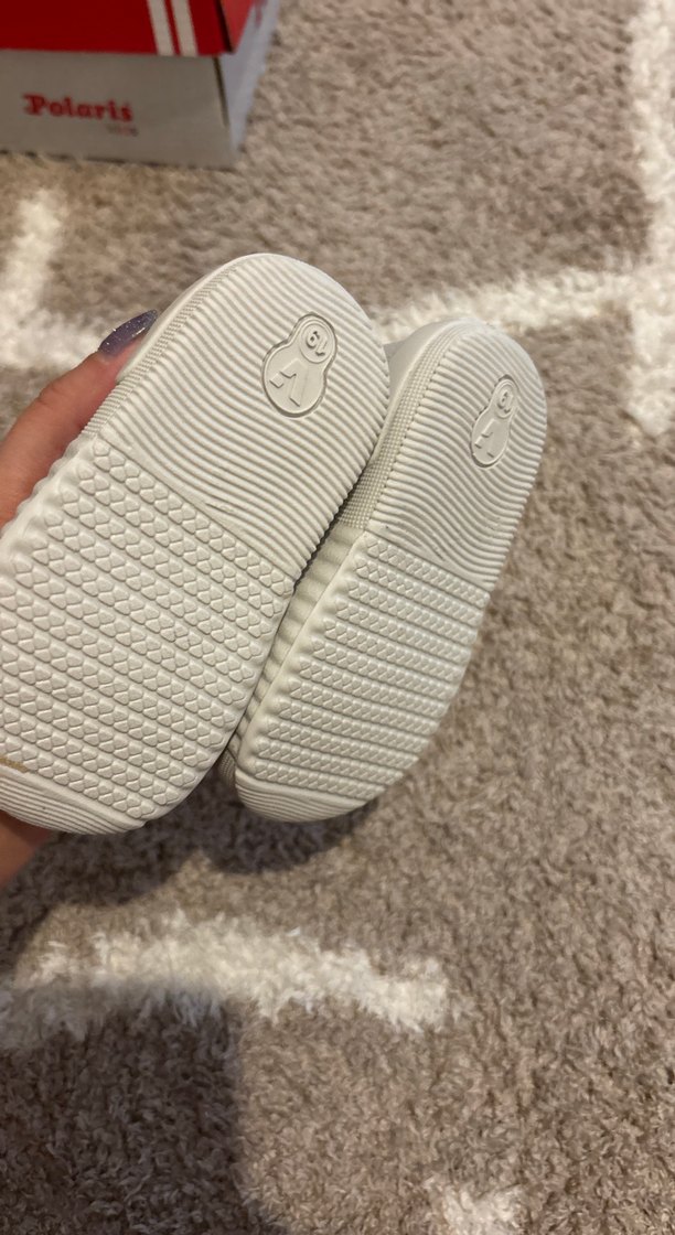 Gri Beyaz İlk Adım Erkek Ayakkabısı - Görsel 4