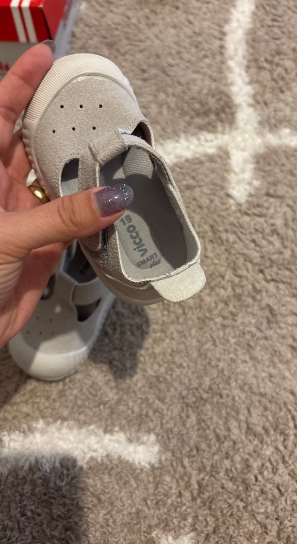 Gri Beyaz İlk Adım Erkek Ayakkabısı - Görsel 5