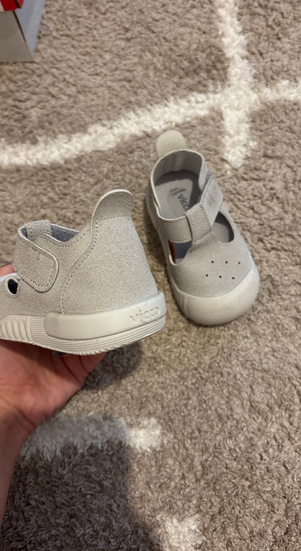 Gri Beyaz İlk Adım Erkek Ayakkabısı - Görsel 2