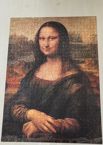 Mona Lisa 1000 Parça Puzzle - Görsel 2