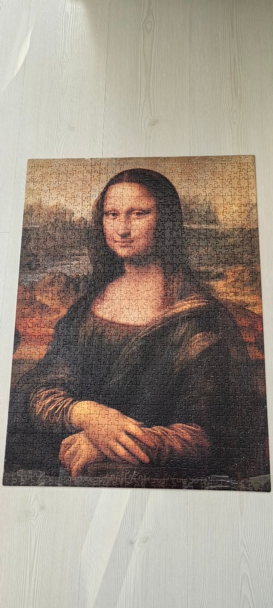 Mona Lisa 1000 Parça Puzzle - Görsel 2