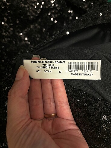 Roman marka gece elbisesi / kokteyl/ düğün / nişan / özel gün el - Görsel 5