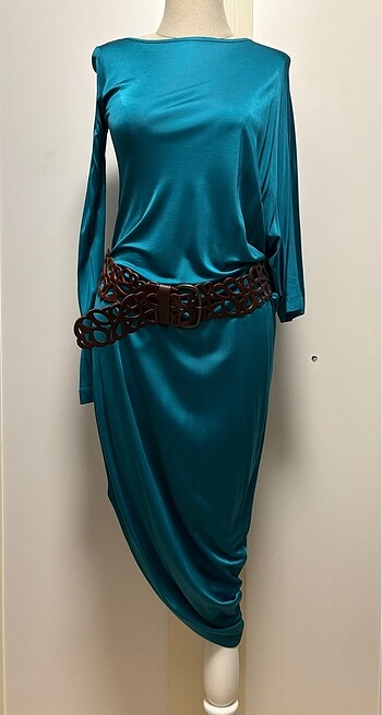 Roman marka jarse elbise - Görsel 4