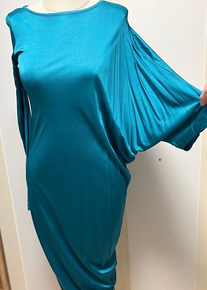 Roman marka jarse elbise - Görsel 2