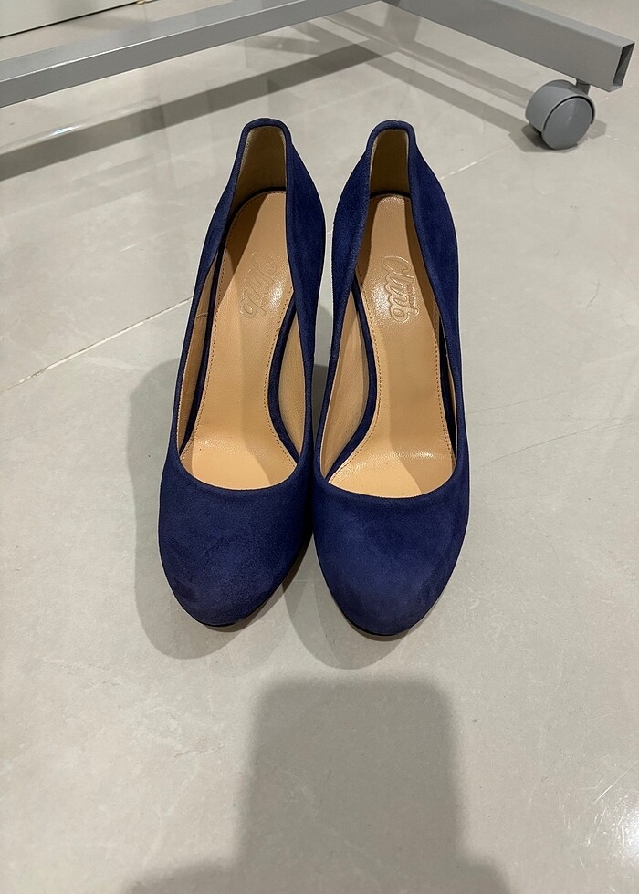 Beymen Club yeni gece mavi süet gizli platform ayakkabı - Görsel 3