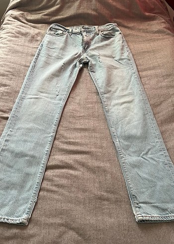 Levis Acik Mavi Rahat Kesim Denim Jean