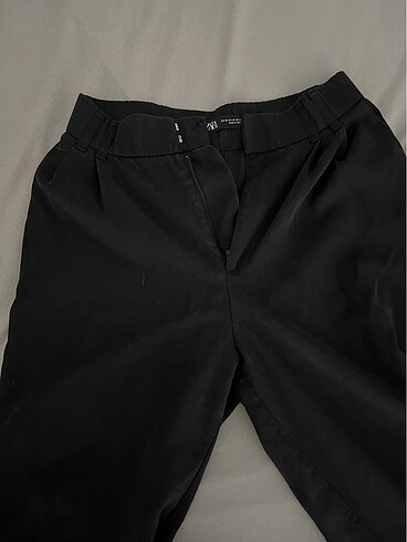 xs Beden siyah Renk zara yumuşak kumaş pantolon