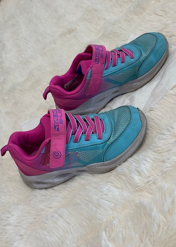 Kız Çocuk Renkli Skechers Spor Ayakkabı - Görsel 2