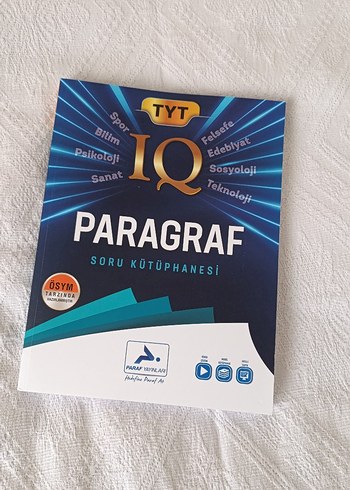 TYT IQ Paragraf Soru Kütüphanesi Kitabı