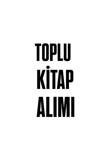 Toplu Kitap Alımı
