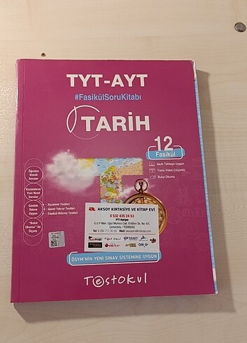 Tyt ayt testokul tarih fasikülü