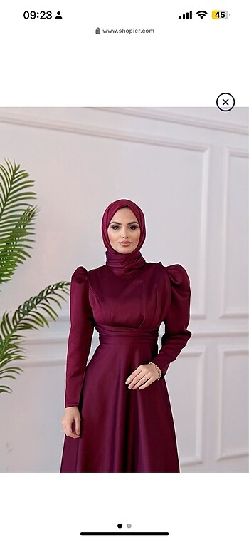 Bordo abiye