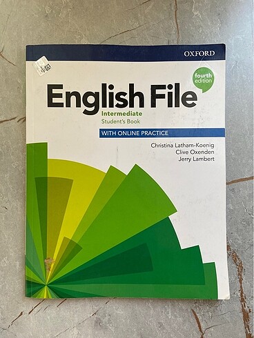 English File Oxford university book/satıldı