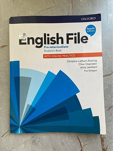 English File Oxford university book/satıldı