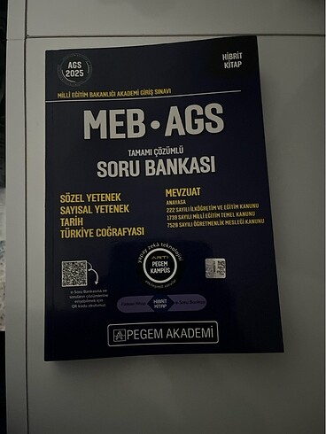 Ags tüm dersler soru bankası/ hibrit kitap