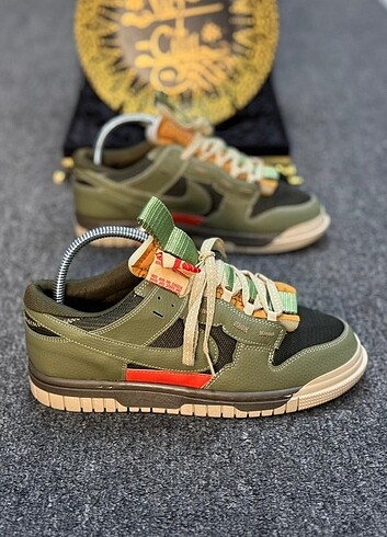 Nike yeşil siyah bej tonları erkek ayakkabı (40 numara)