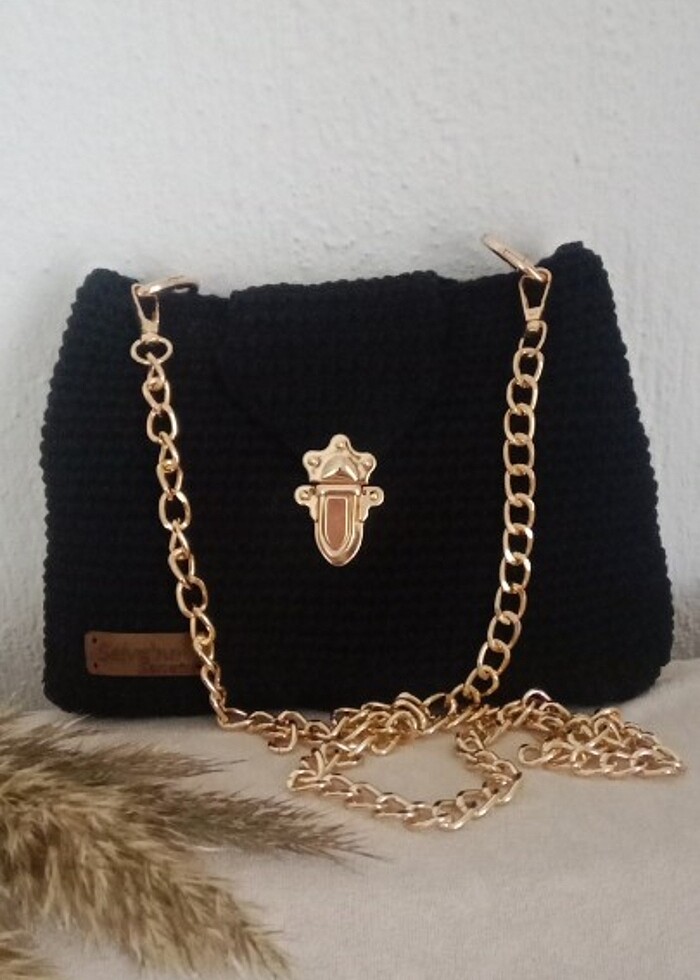 El örgü çanta - Görsel 3